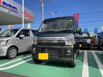 エブリィワゴンご納車おめでとうございます！